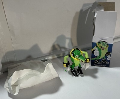 2024 JAKKS Pacific-Sonic the Hedgehog 3  Boxed Figure: VECTOR THE CROCODILE