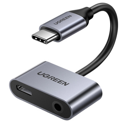 UGREEN AUDIO ADAPTER USB-C AUF MINI JACK 3,5 MM FÜR IPHONE 12 13 14 SMARTPHONES