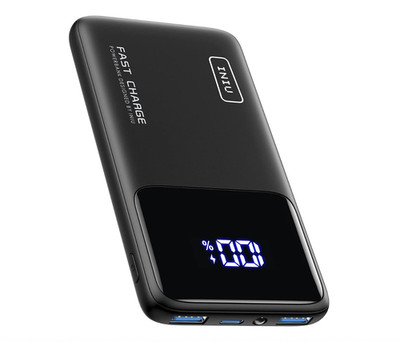 INIU Power Bank Slim 22W PD 3.0 QC 4.0 LED Display 10000mAh