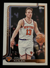2025-26 Topps Tyler Kolek #20 Knicks