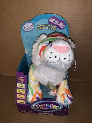 Webkinz Color splash Tiger Plush Toy New In Box