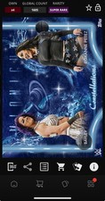 DIGITAL TOPPS WWE SLAM Bayley/Roxanne Perez MIDNIGHT 25 SR CONSTELLATIONS Read