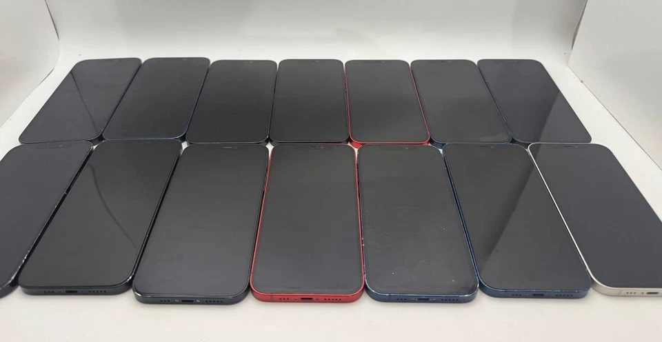 Lot of 28 Apple iPhone 12 64GB Smartphones – Needs Minor Work – Wholesale Bulk - Image 3 of 4