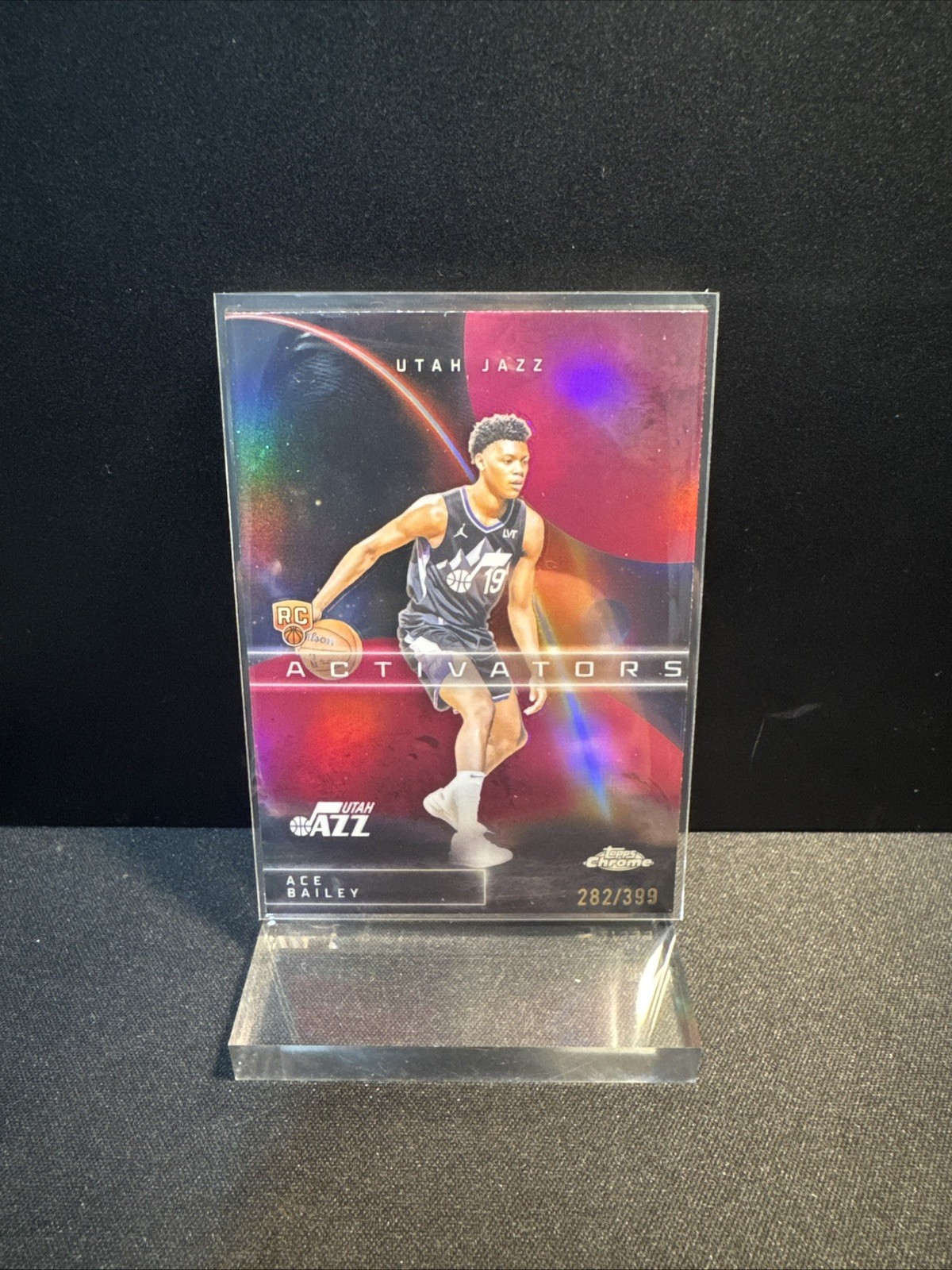 2025-26 Topps Chrome - Magenta Refractor Activators #AC-15 Ace Bailey (RC) /399