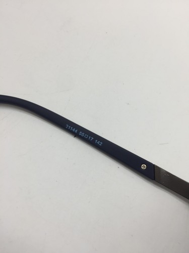 Cartier Sonnenbrille matt marineblau trendig 55-17-142 schwarze Gläser - Bild 9 von 9