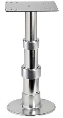 Verstellbares elektrisches Tischbein Tischfuß Alu 355-712 mm Osculati 48.720.12