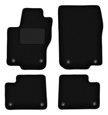 Fu&szlig;matten Automatten Velours Schwarz f&uuml;r Mercedes GL X166 2012-2015 4-tlg