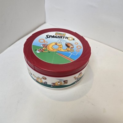 Vintage Franco-American Spaghettios Insulated Travel Bowl Football Baseball