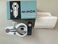 Vintage Minox Feldstecheransatz Binocular Adapter Clamp Box Instructions