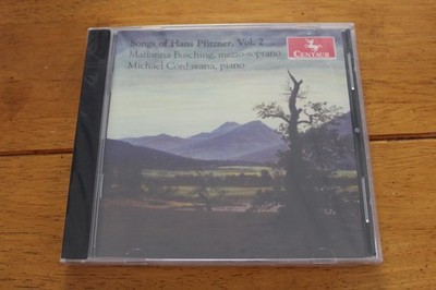 Songs of Hans Pfitzner Vol 2 CD Marianna Buesching Classical Art Song Centaur