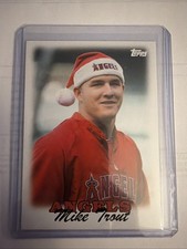 2021 Topps #149 Mike Trout Throwback Thursday TBT 1988 TL Santa Hat /747