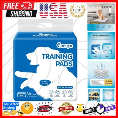 Ultimate 30 Count Super Absorbent Dog Pee Pads   Perfect for indoor training