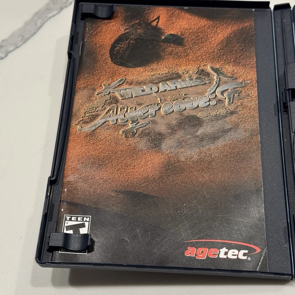 Wild Arms: Alter Code F (PlayStation 2 PS2, 2005) VGC Disc Complete CIB Manual - Image 4 of 4