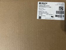 Brady B33-119-417 Self-Laminating Vinyl Wire Labels 1.5" x 1.5" White/Trans 1000