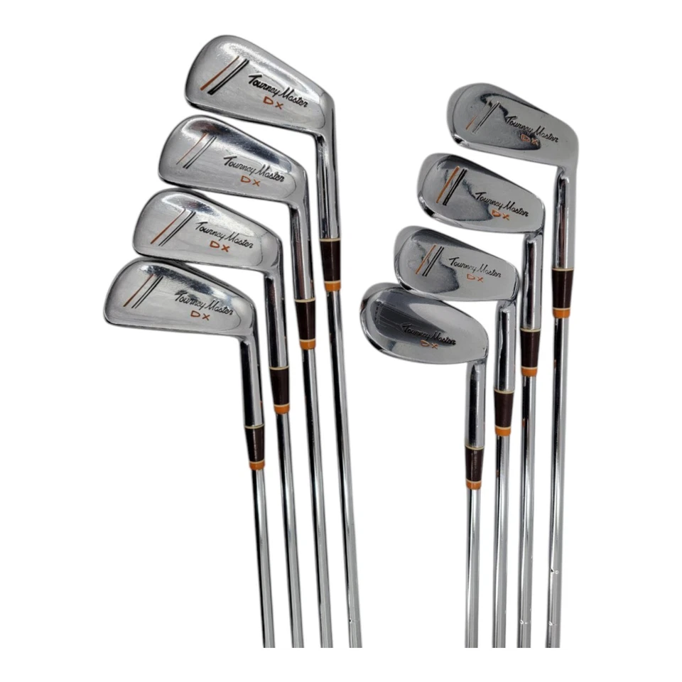 MacGregor Tourney Master DX RH Iron Set 3-10 Steel Shaft 8 Club Bundle - Image 2 of 4