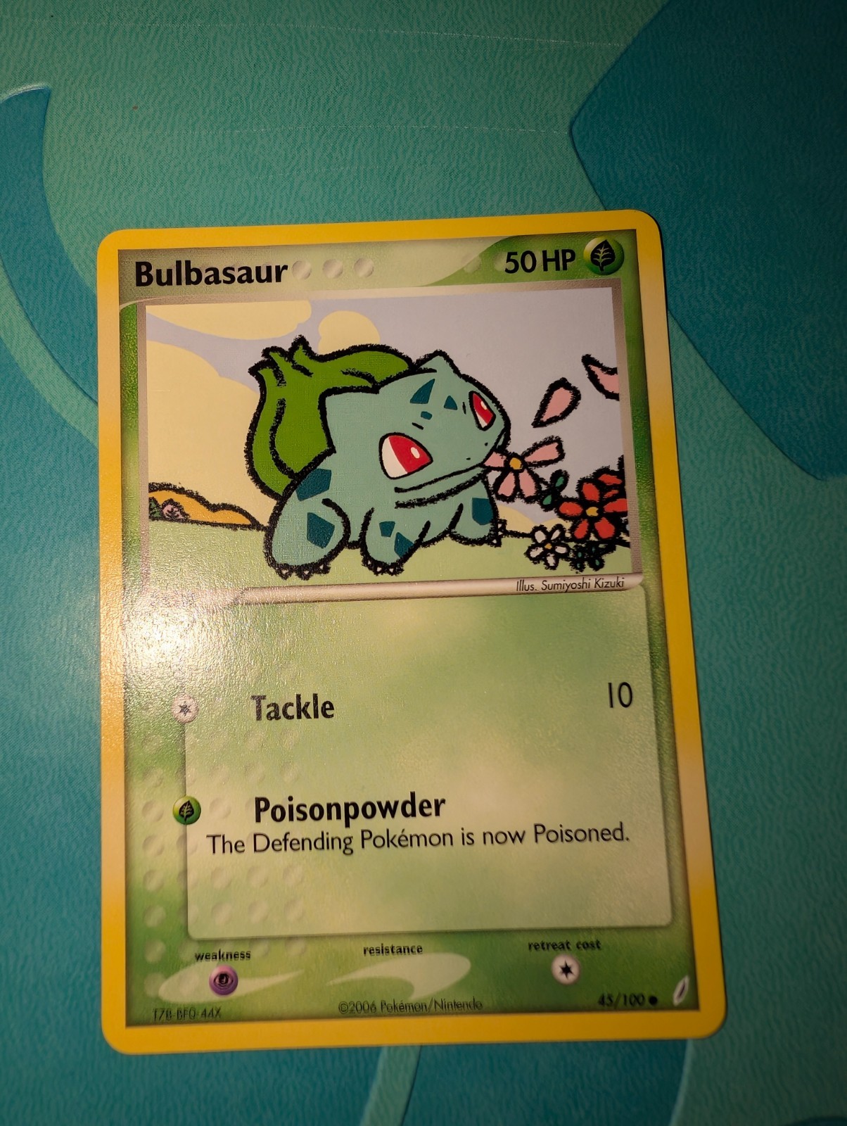 Pokemon Bulbasaur - 045/100 Common Normal Crystal Guardians 45/100 NM