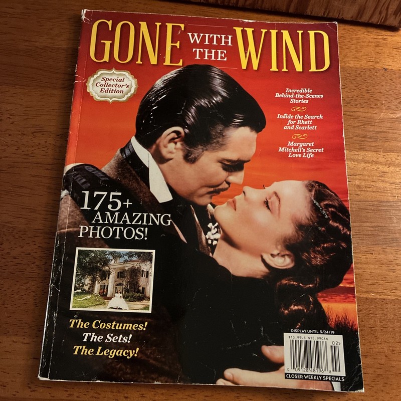 Gone With The Wind Special Collectors Edition Magazine 2018 Media PlsCDesc WOW