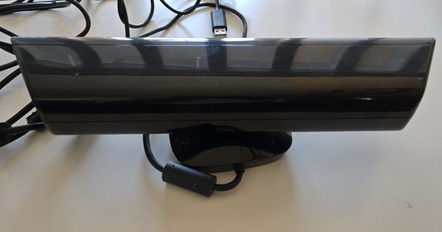 Microsoft Xbox 360 Kinect Sensor Black with USB AC Power Adapter