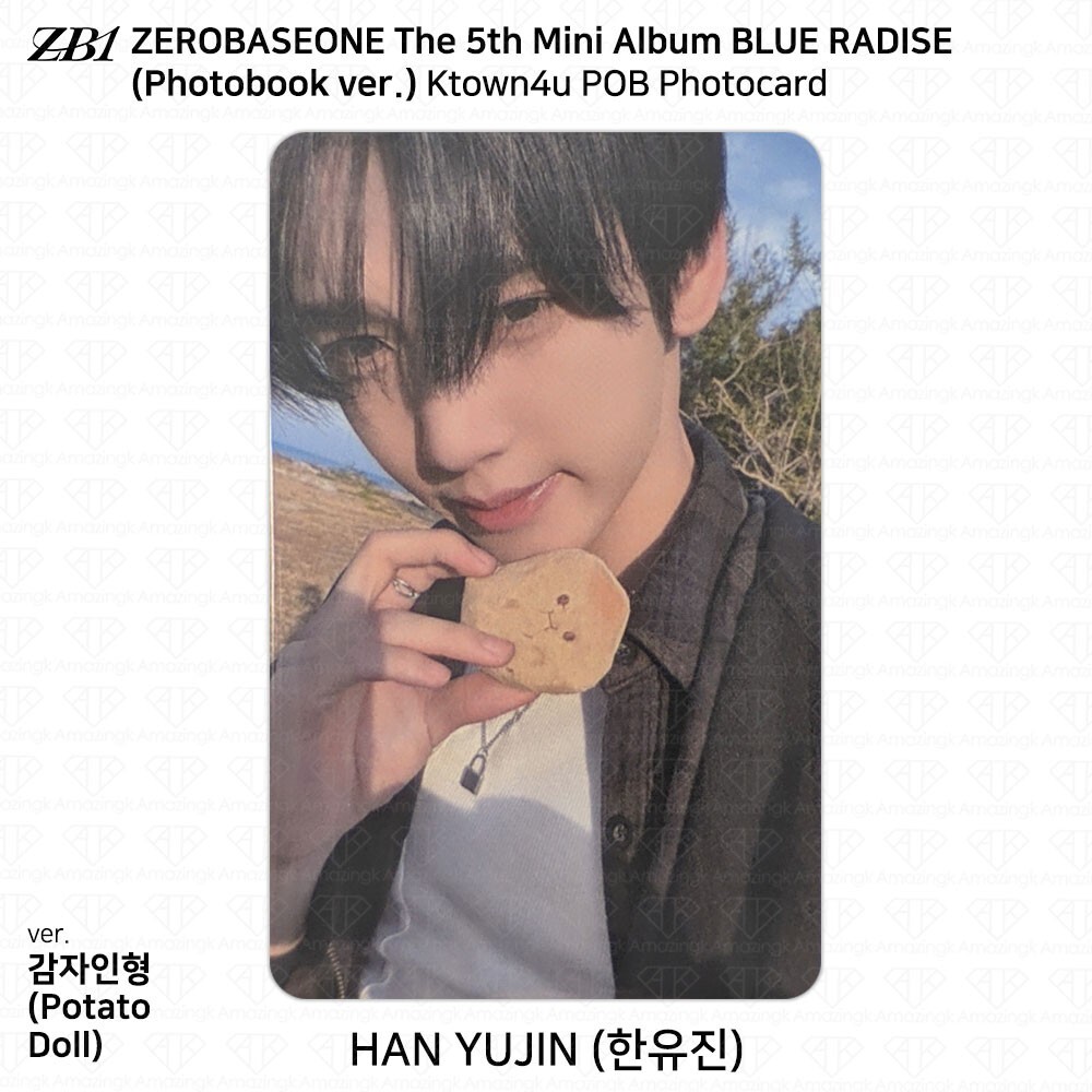 ZEROBASEONE ZB1 5th Mini Album Blue Paradise Ktown4u POB Photocard