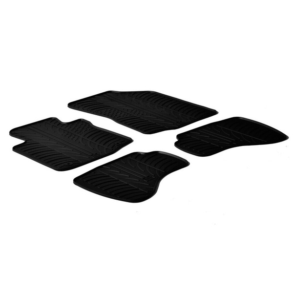 Set FußMatten Nach Maß Aus Gummi FüR Toyota Aygo 2005-2014 2 Fix-image