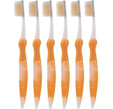 Flossing Toothbrush Adult Size Your Choice Of Color 6 Orange