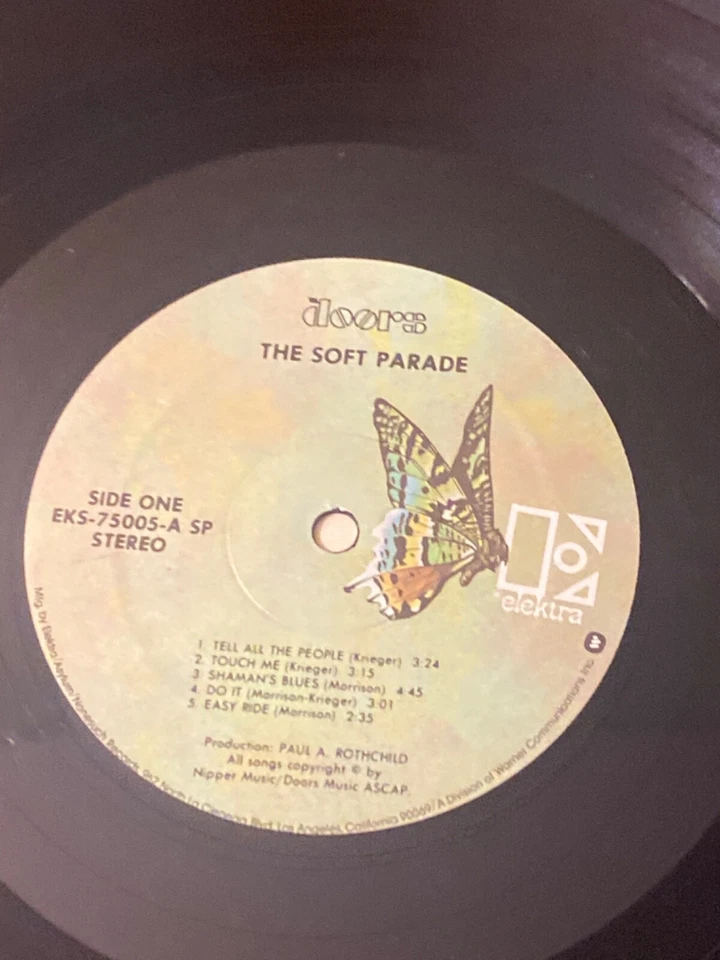 The Doors The Soft Parade 1976 Gatefold Elektra EKS-75005 Stereo VG+/Mint - Image 2 of 4