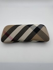 Burberry Nova Check Eyeglasses Sunglasses Clamshell Glasses Case EUC