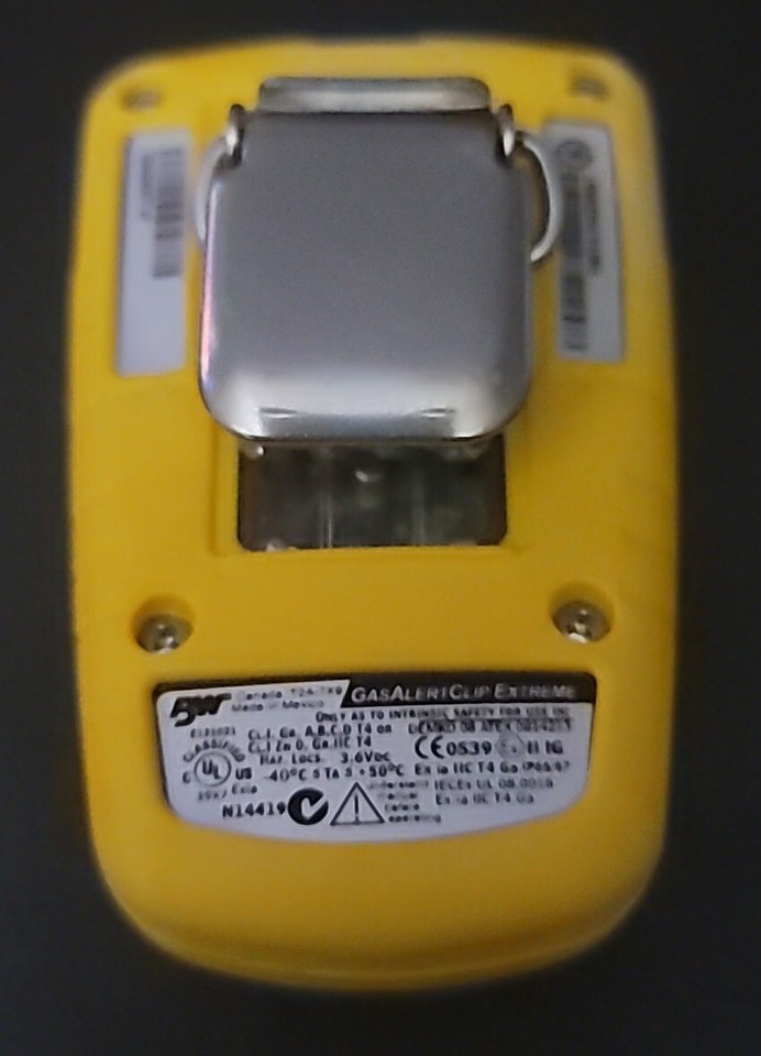 H2S Gas Detector BW Gas Alert Clip Extreme 2 (NEEDS NEW BATTERY) GA24XT