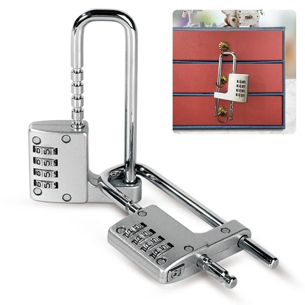 U 2024 shaped padlock