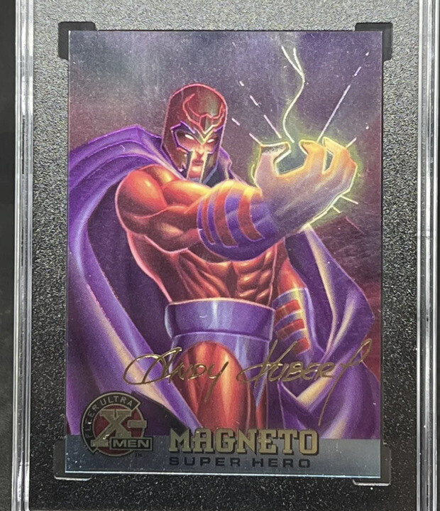 1995 Fleer Ultra Marvel X-Men All-Chromium Gold Signature