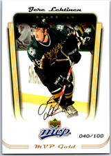 05-06 UPPER DECK MVP GOLD SCRIPT PARALLEL - JERE LEHTINEN /100 #133 DALLAS STARS
