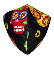 Dia de Los Muertos Sugar Skulls Halloween Print Face Mask Adult/Kid Sizes