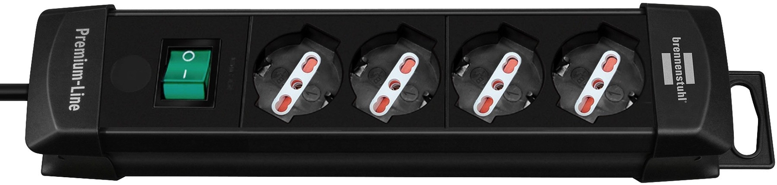 Brennenstuhl Ciabatta elettrica Premium-Line 4 prese multipresa 1,8m