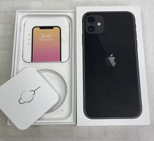 Apple iPhone 11 64GB Black Original Retail Box ONLY NO Phone NO Accessories
