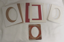 Misc Lot of 13 5x7  4x6 Picture Mattes