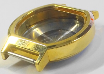 Boîtier De Montre LIP R184 Plaqué Or – Stock Des Années 1970, Neuf Sans étiquette, Pièce Détachée Vintage
