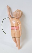 Vintage celluloid doll toy japan kid swimming