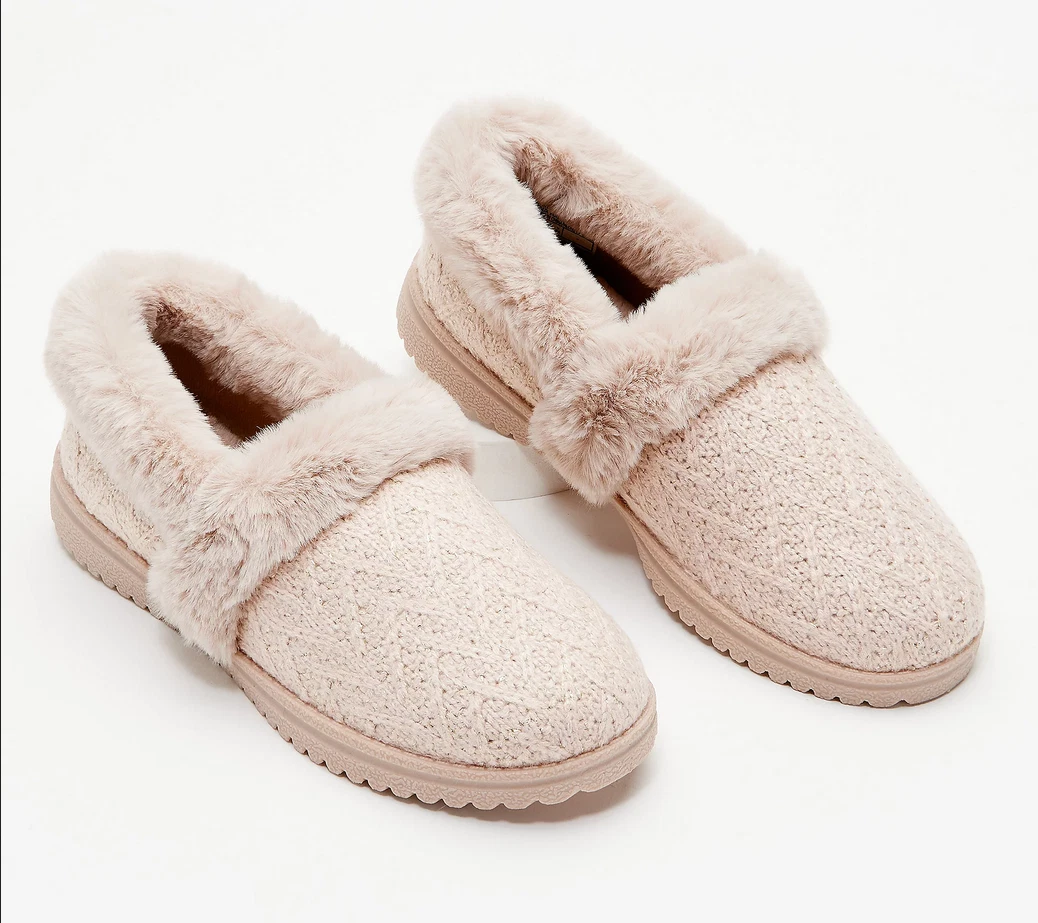 Skechers sparkle slippers hot sale