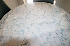 Vintage 1960's 42" White Lace Dresser Scarf