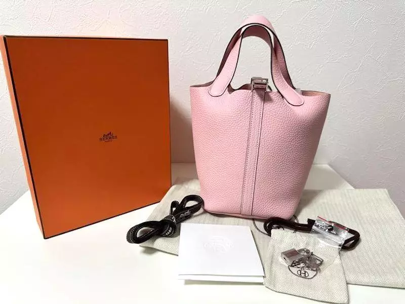 pink hermes bag