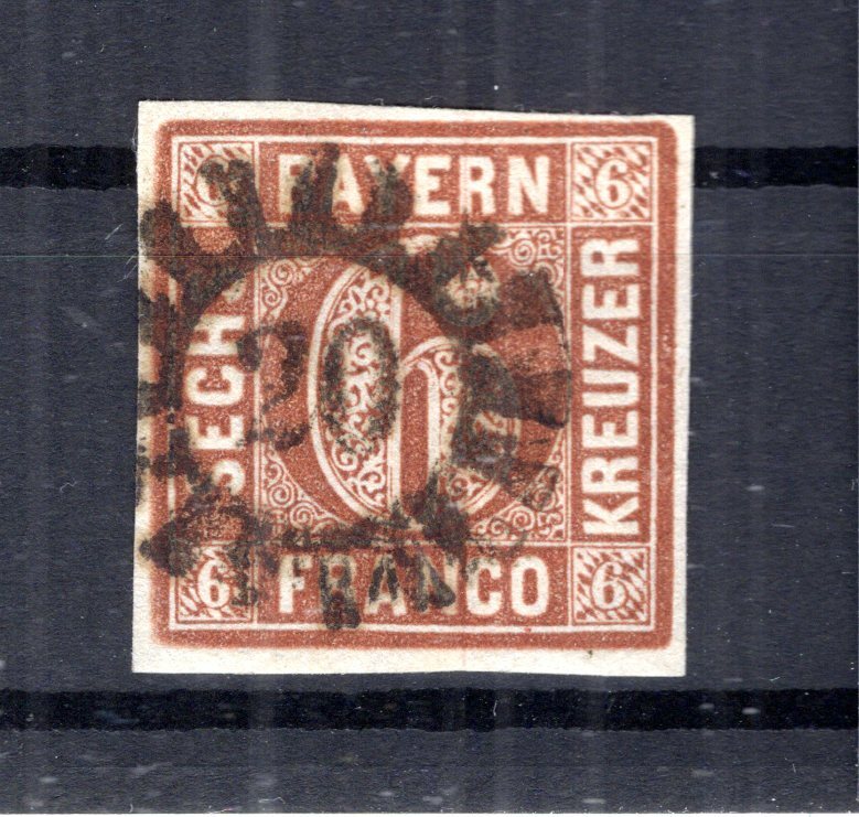 Bayern License Plate GMR20 Used (B2919)