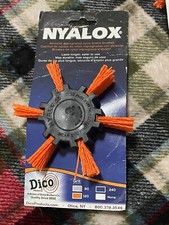 Dico Nyalox 4 in.  D Mandrel Mounted Flap Brush 120 Grit