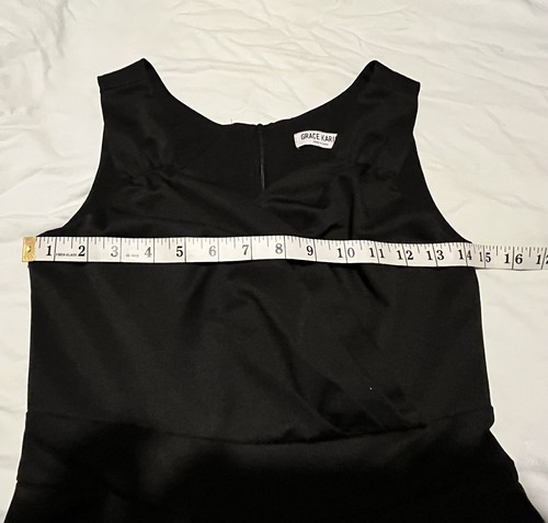 Women's Grace Karin Dress Fully Lined Small Evening Cocktail PROM Dress Black - Picture 9 of 11