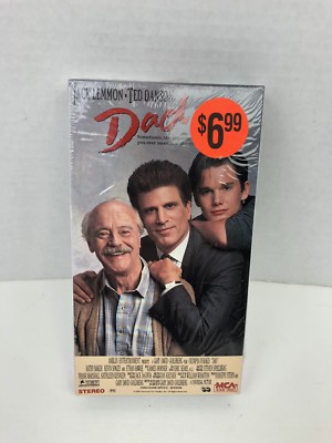 Dad (VHS, 1989) Jack Lemmon, Ted Danson, Olympia Dukakis, Comedy Drama Rare
