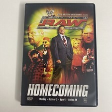 WWE Monday Night RAW Homecoming (DVD, 2005) Shawn Michaels Kurt Angle John Cena