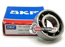 SKF 6002 TN9/C3 BALL BEARING, OPEN TYPE, POLYAMIDE CAGE 15x32x9 mm