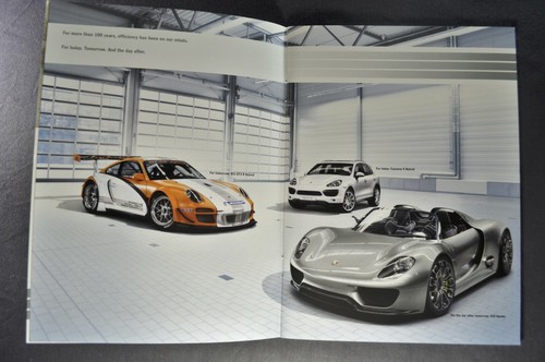 Porsche Concept Prospekt 918 Spyder 911 GT3 Hybrid Cayenne Original 2011-2012 - Bild 3 von 12