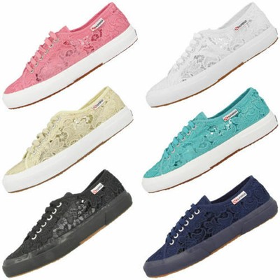 scarpe superga pizzo
