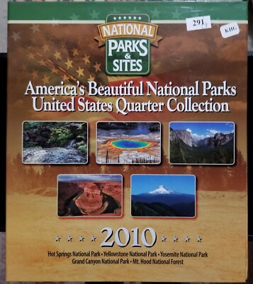 2010 America the Beautiful National Parks & Sites 20 Coins-5 Finishes