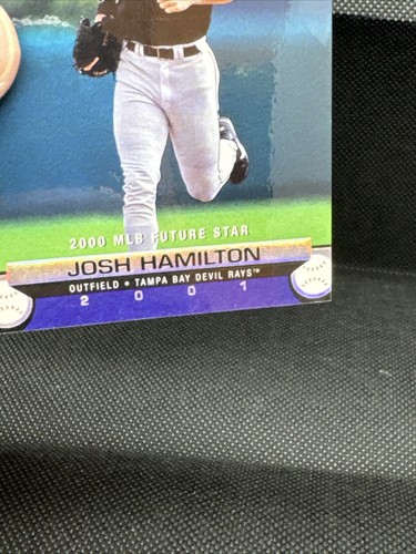 2000 Topps Stadium Club Josh Hamilton #MLB Future Star Tampa Bay Rays #183 - Picture 2 of 3